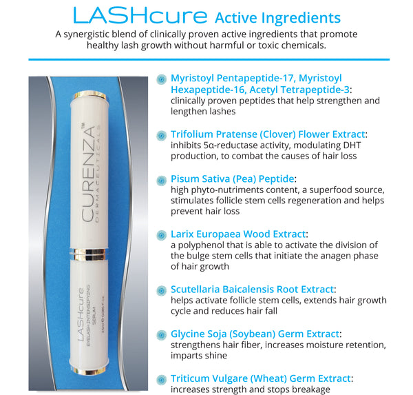 LASHcure - Eyelash Intensifying Serum 0.085oz/2.5ml